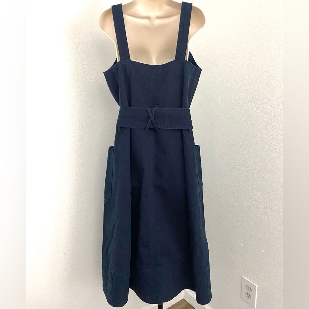 Everlane Organic Cotton Denim A Line Midi Dress - Picture 8 of 14